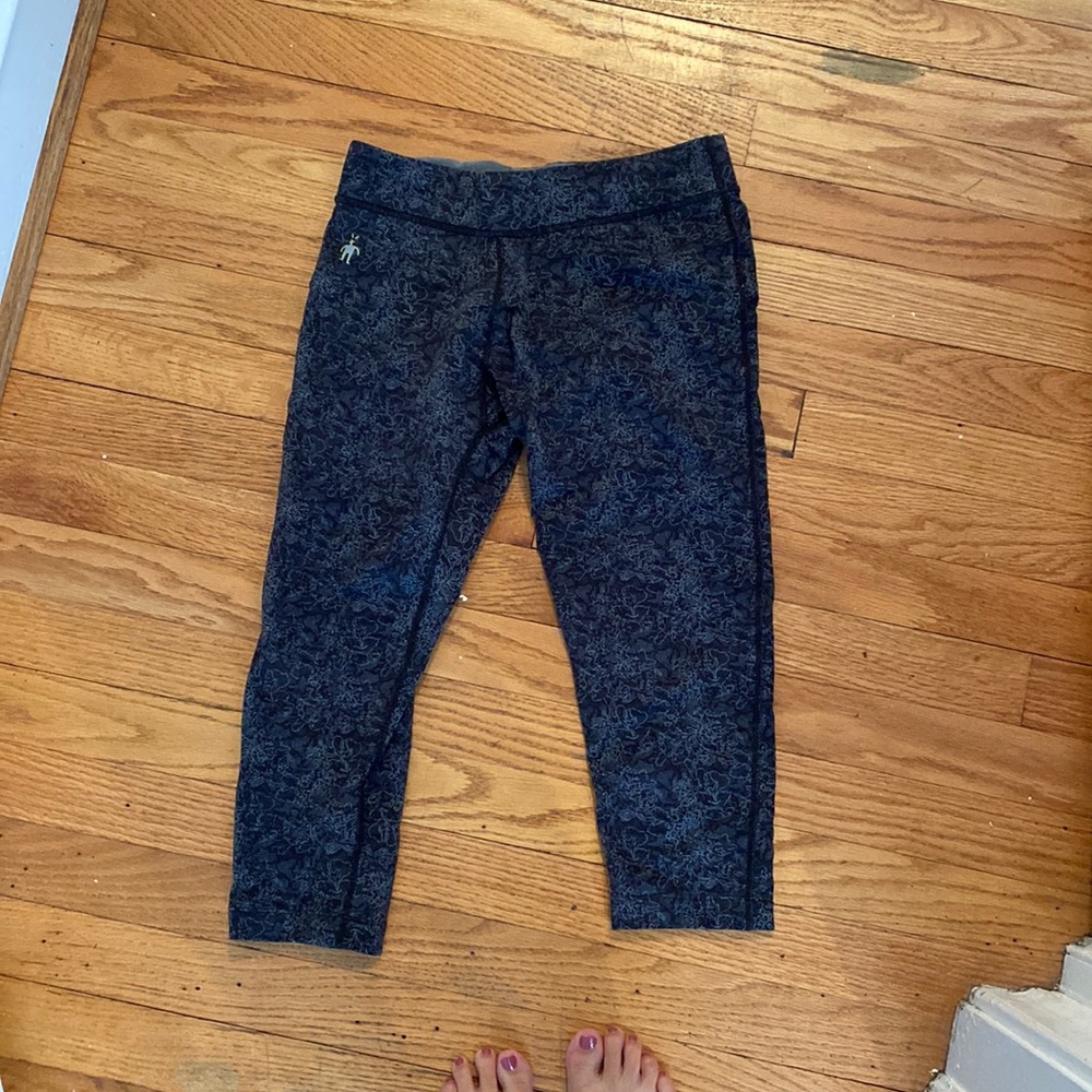 Smartwool Cropped Workout Pants Leggings size XS